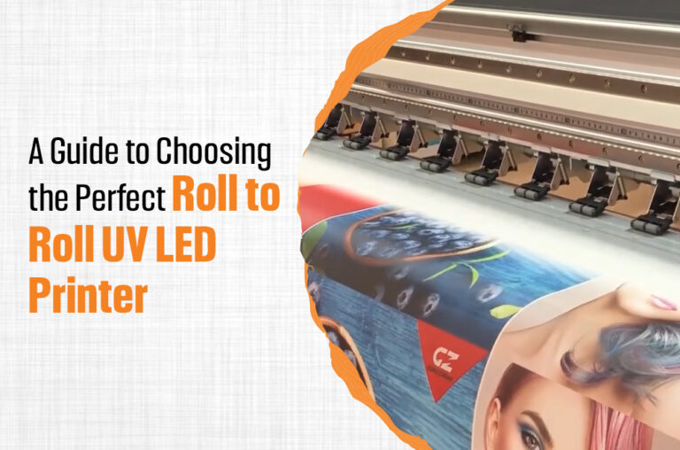 Roll to Roll UV LED Printer